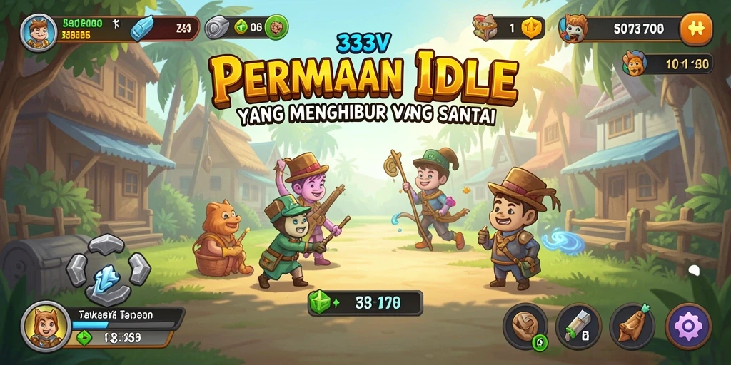 Screenshot menampilkan karakter dalam <strong>Idle</strong> gameplay yang menarik.