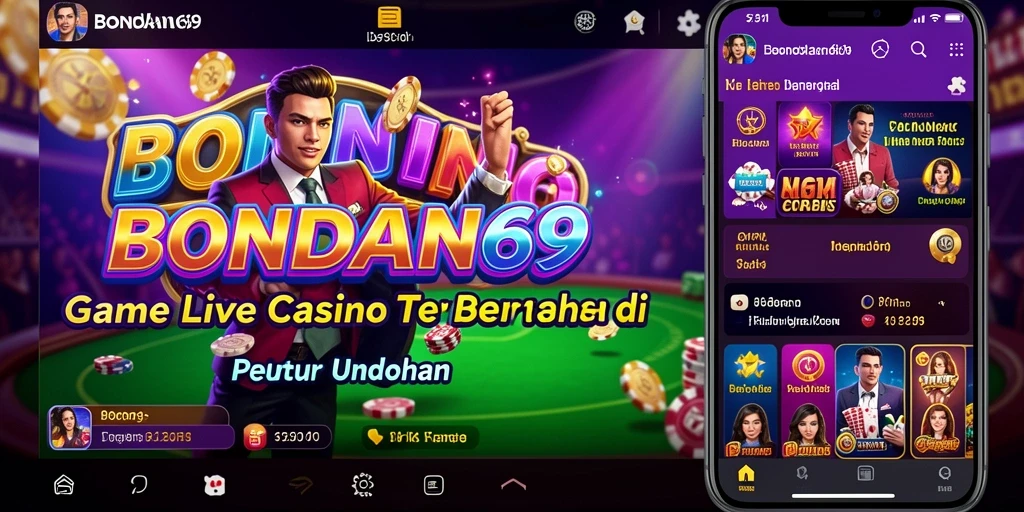 Tampilan gameplay Live Casino BONDAN69 yang menarik dan mendebarkan.