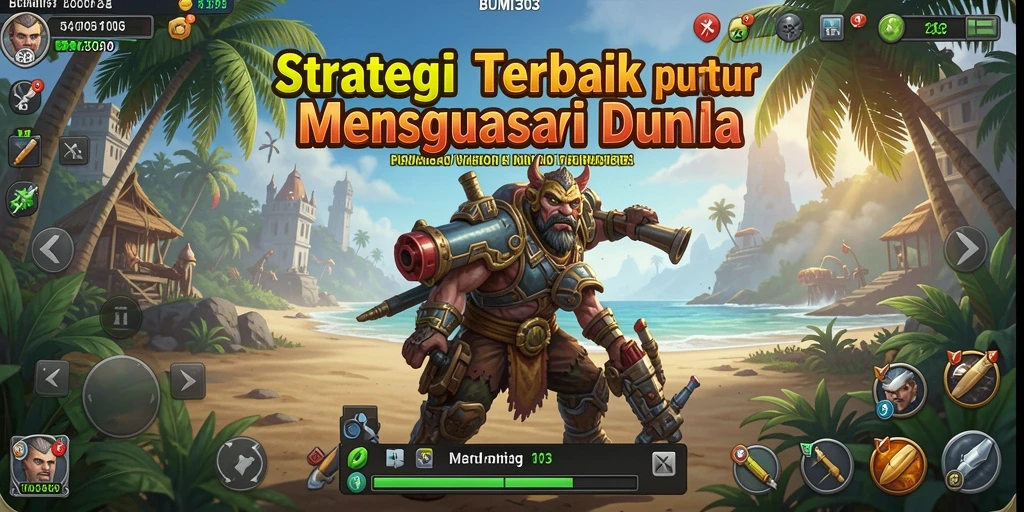 Tampilan gameplay menarik di BUMI303 dengan strategi yang mendalam.