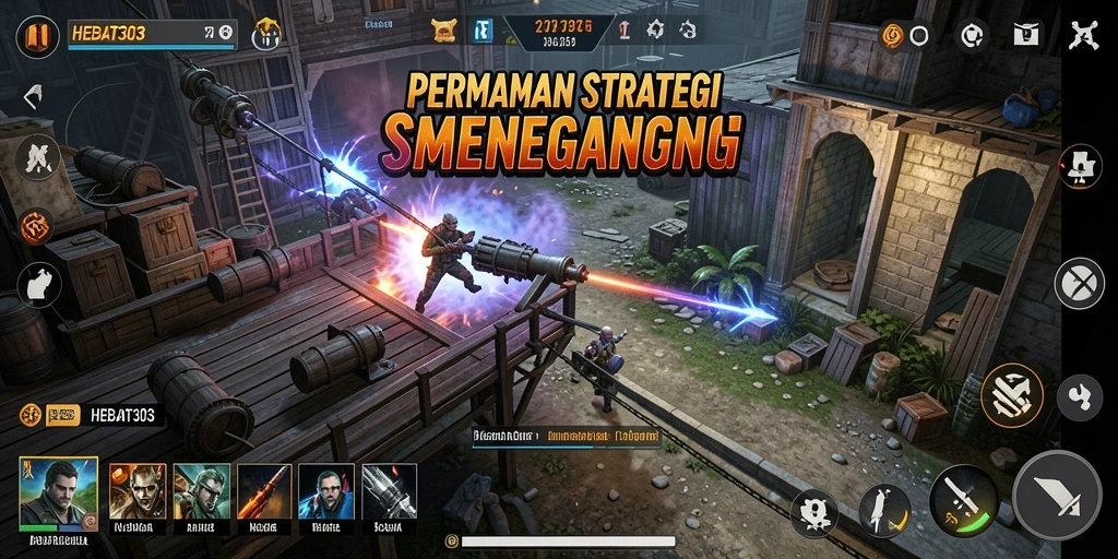 Tampilan gameplay HEBAT303 yang mendebarkan dan strategis.