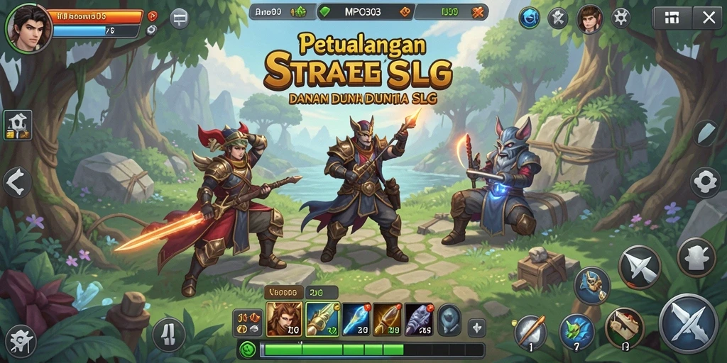 Menampilkan aksi strategi seru dalam MPO303.