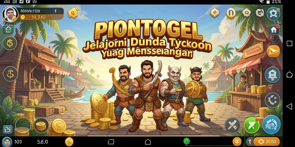 Gambaran gameplay menarik dari PIONTOGEL yang penuh strategi Tycoon.