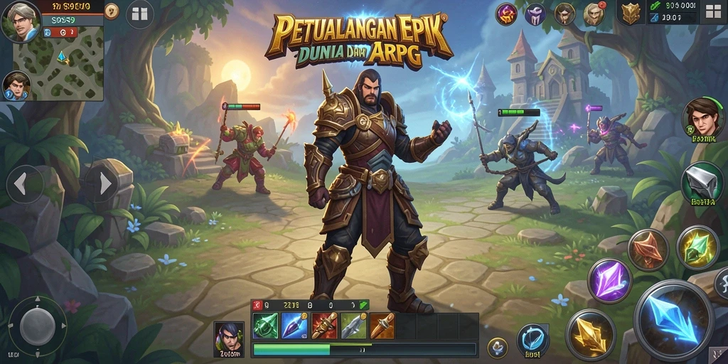Gameplay S9S9 yang seru dengan aksi pertarungan yang dinamis.