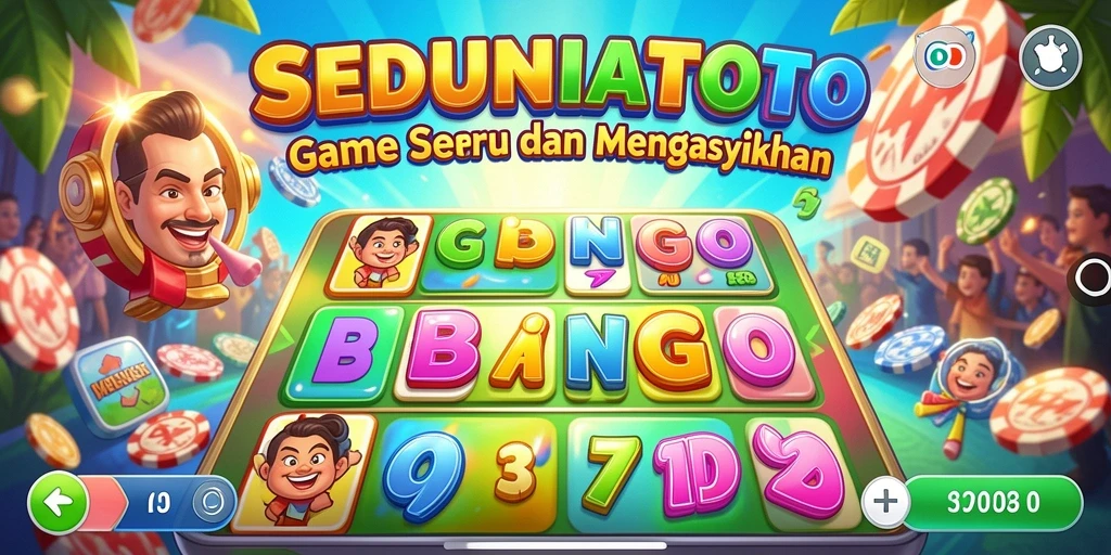 Tampilan gameplay Bingo yang menarik dan seru.
