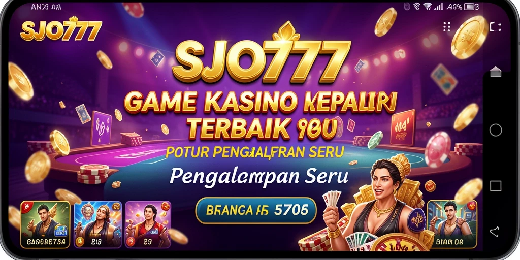 Gambaran gameplay seru di SJO777, penuh aksi dan keseruan.