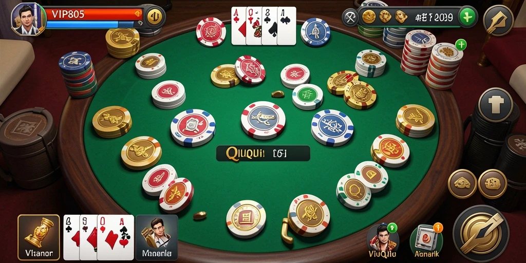 Screenshot gameplay QiuQiu yang mengasyikkan di VIP805.