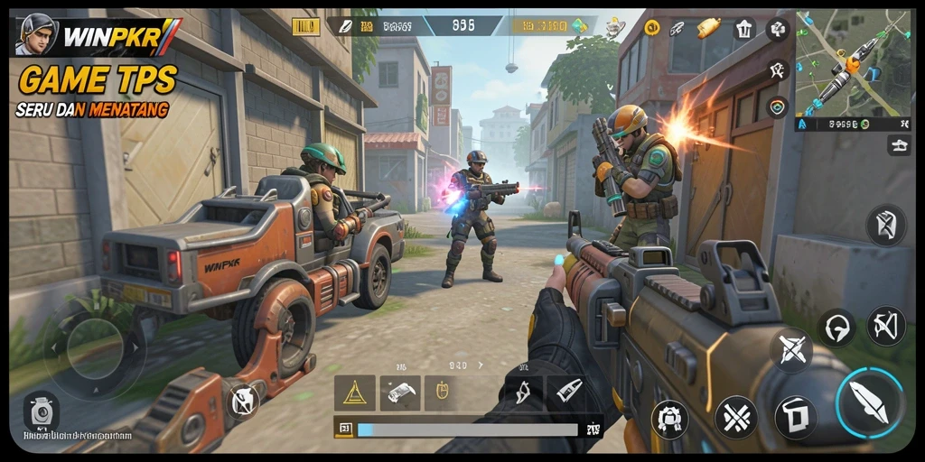 Tangkapan layar gameplay WINPKR yang menegangkan dan mendebarkan.