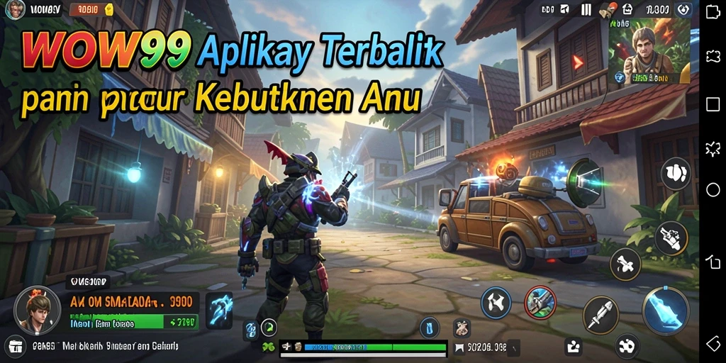 Tampilan utama WOW99 yang menunjukkan berbagai alat utility.